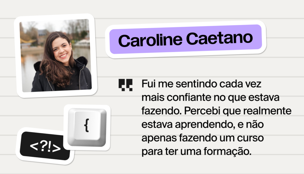 Como combinar química e dados: a história de Caroline
