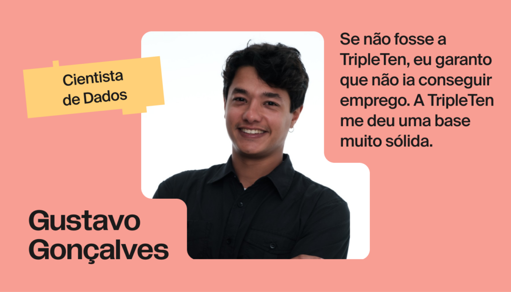 Geoprocessamento, mar e dados: a jornada do Gustavo até se encontrar na carreira