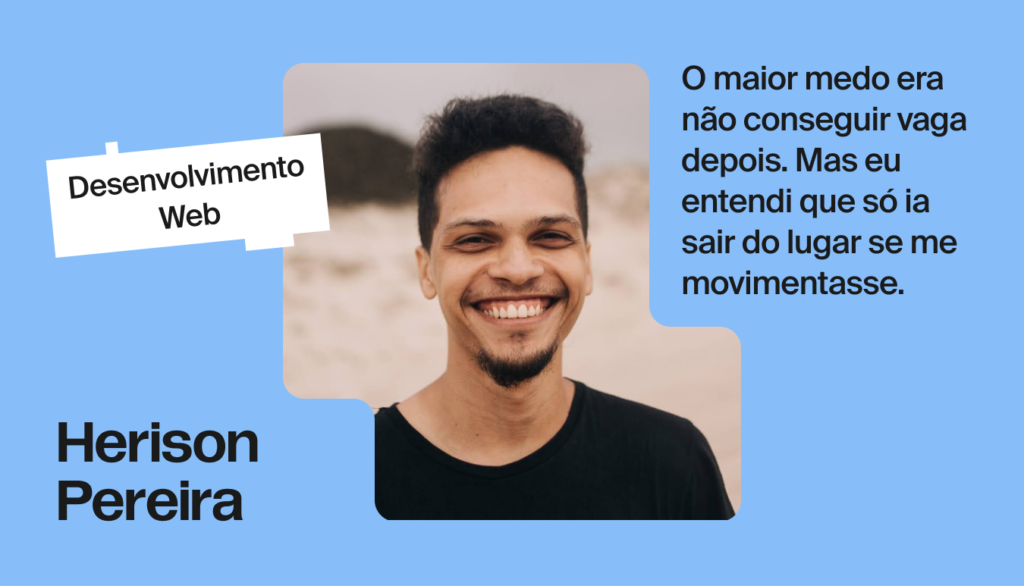 Do design à tecnologia: a virada de carreira de Herison