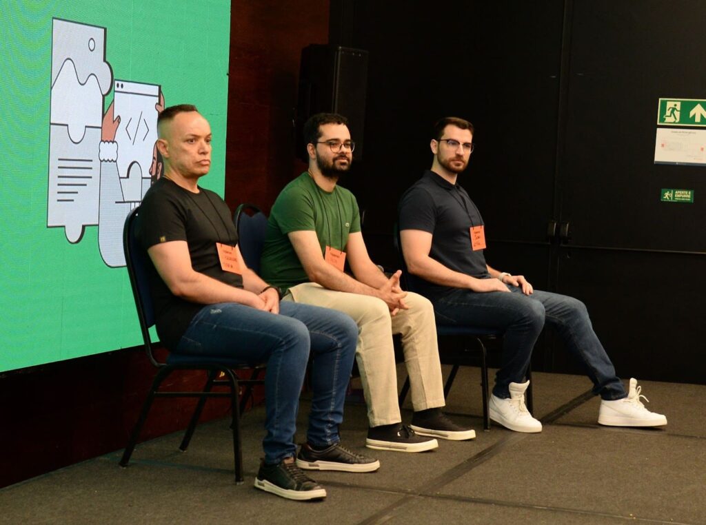 tutores Alexandre, Felipe e Juliano